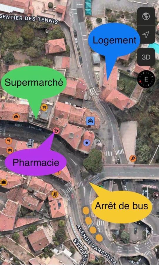 2 Pieces Behappy Next Monaco Lägenhet Roquebrune-Cap-Martin Exteriör bild